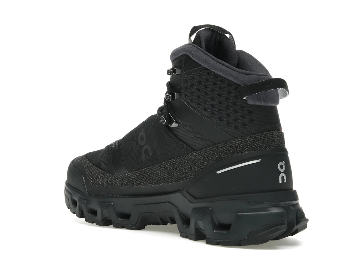 On Running Cloudrock Trek Waterproof Black - vue secondaire B