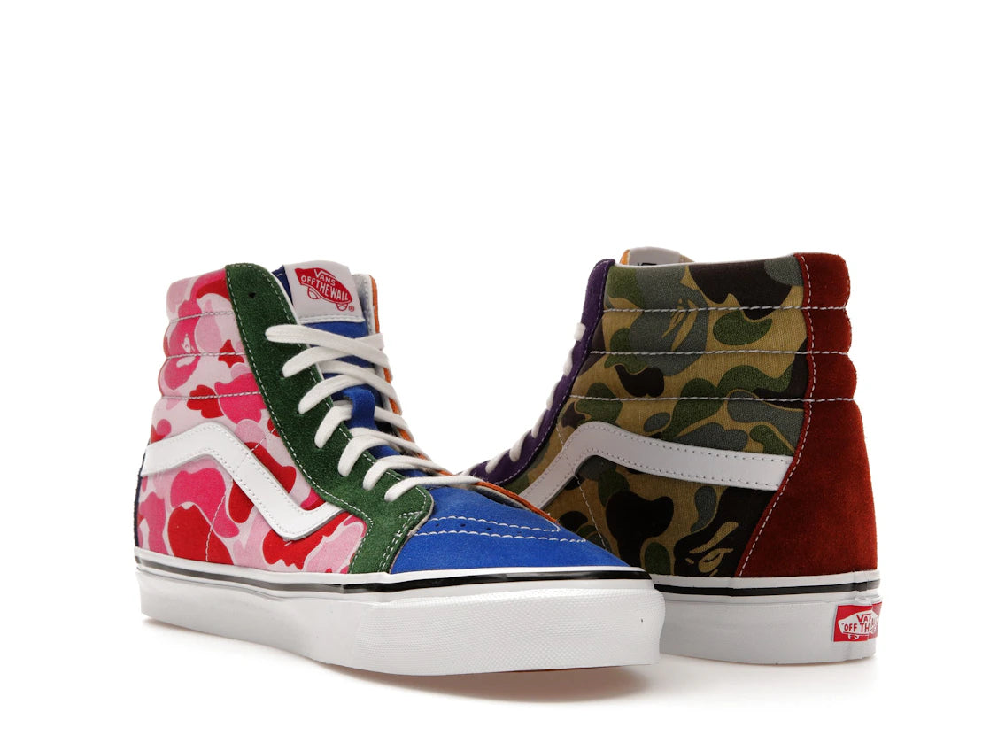 Vans Sk8-Hi DX Bape Multi Camo - vue secondaire B