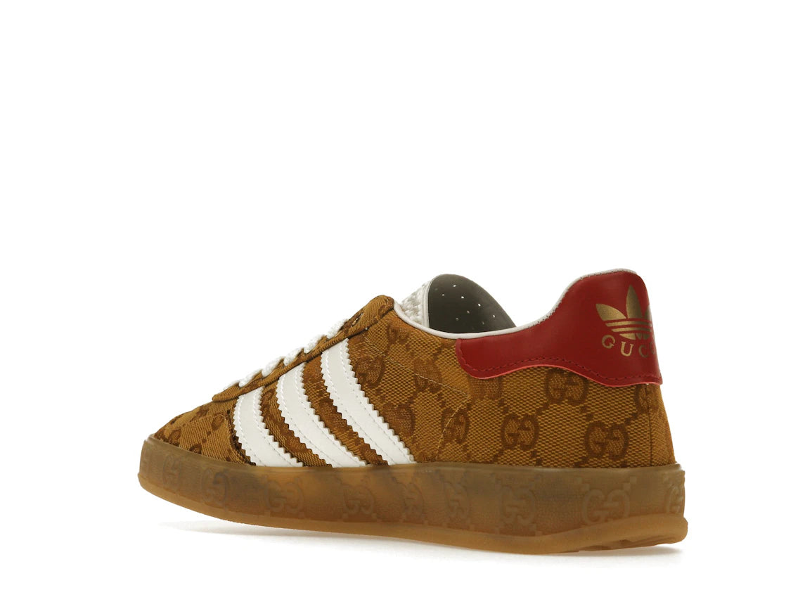 adidas Gazelle Gucci Original GG Beige Brown (Women's) - vue secondaire B