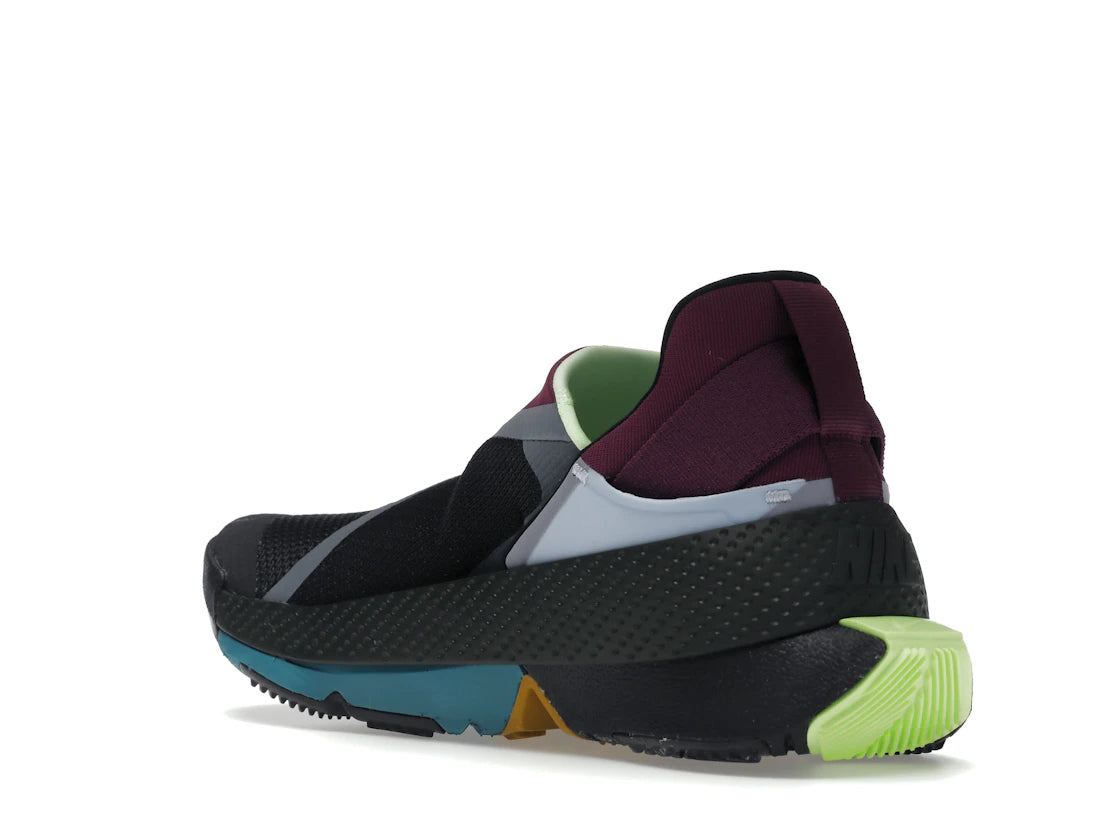 Nike Go FlyEase Black Lime Glow - vue secondaire B