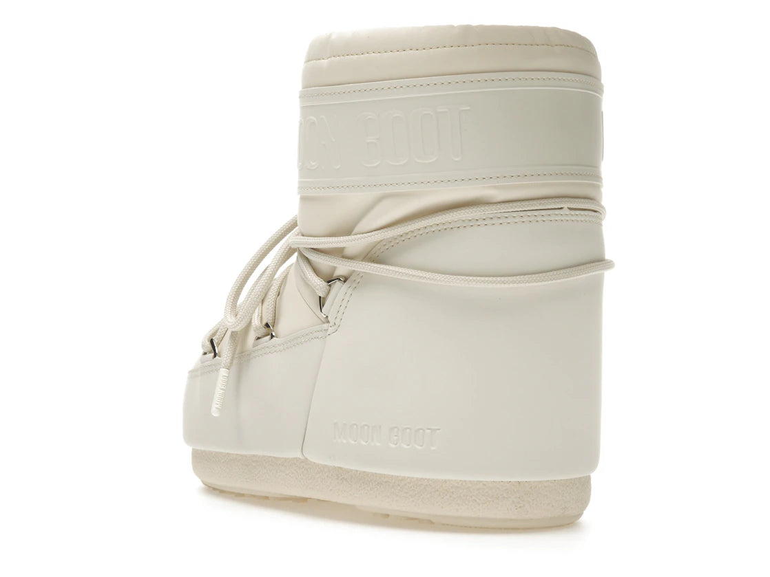 Moon Boot Icon Rubber Low Boot Cream - vue secondaire B