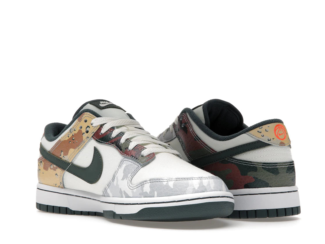 Nike Dunk Low SE Sail Multi-Camo - vue secondaire B