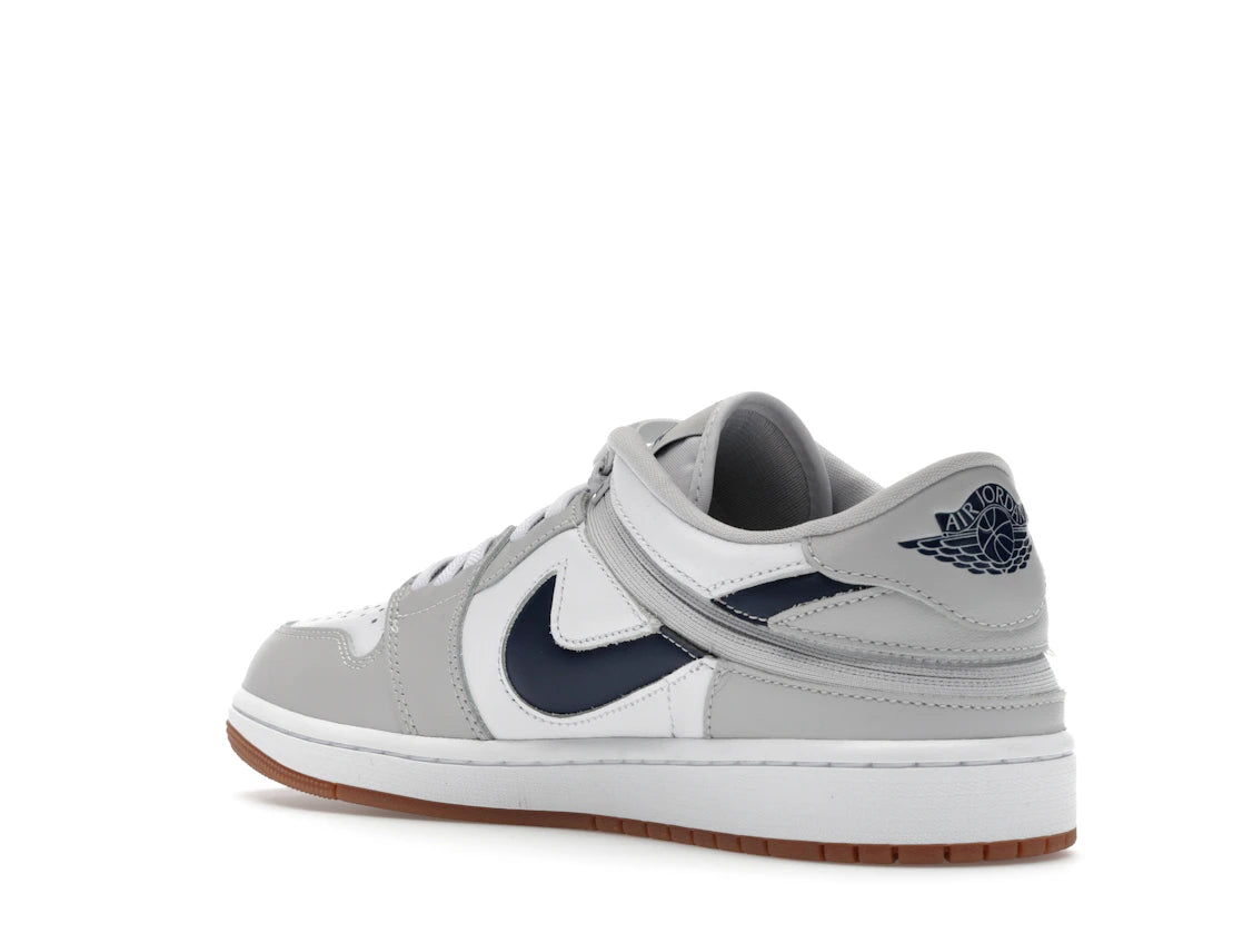 Jordan 1 Low EasyOn White Neutral Grey Gum Midnight Navy - vue secondaire B