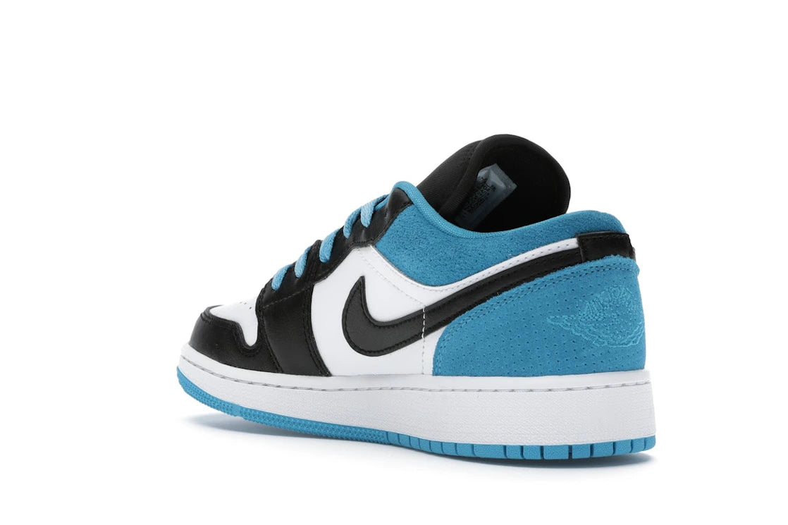 Jordan 1 Low Laser Blue (GS) - vue secondaire B