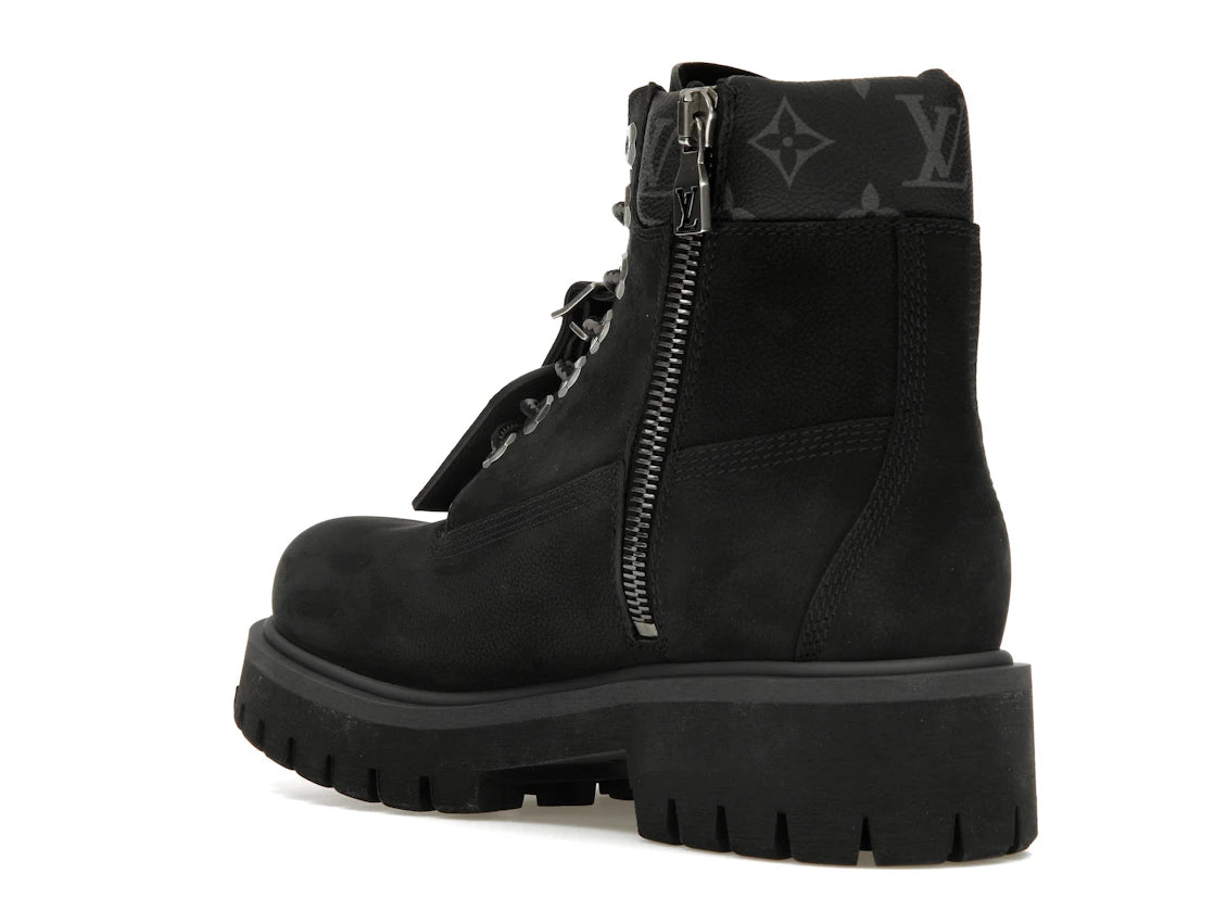 Louis Vuitton Timberland 6" Ankle Boot Black - vue secondaire B