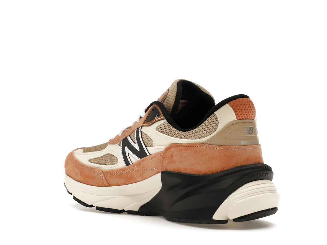 New Balance 990v6 MiUSA Teddy Santis Sepia Orange - vue secondaire B