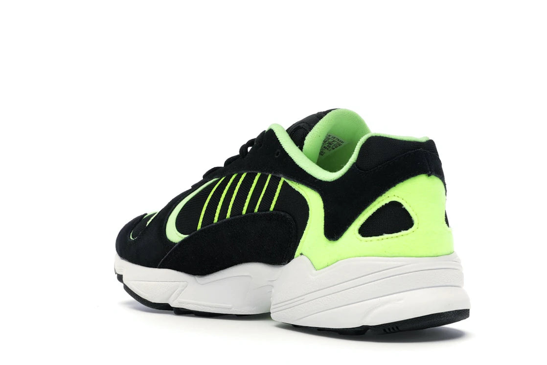 adidas Yung-1 Core Black Hi Res Yellow - vue secondaire B