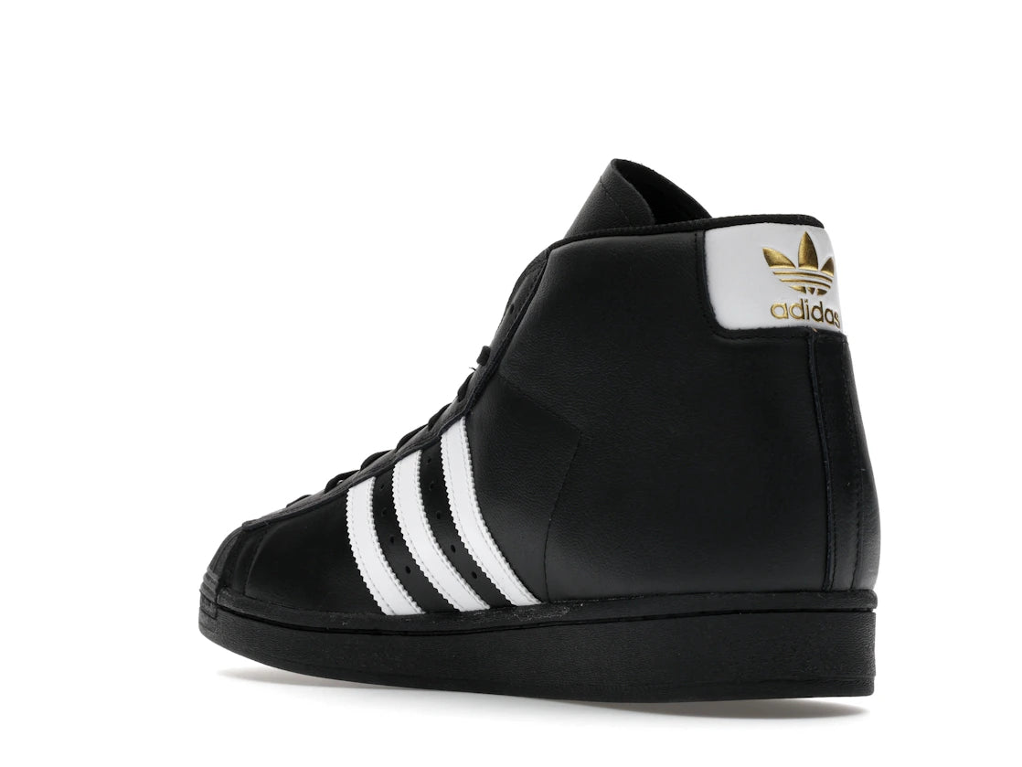 adidas Pro Model ADV Core Black Cloud White Gold Metallic - vue secondaire B