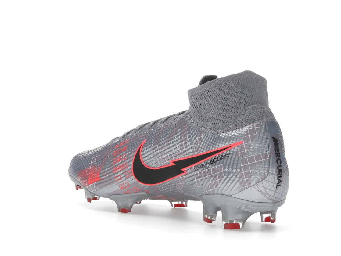 Nike Mercurial Superfly 7 Elite FG Metallic Bomber Grey - vue secondaire B