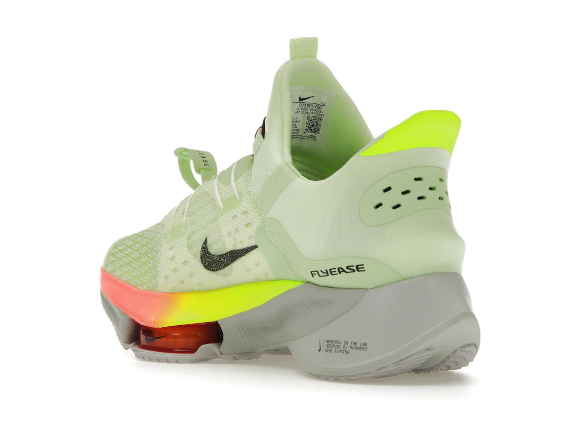 Nike Air Zoom Tempo Next% FlyEase Barely Volt Hyper Orange - vue secondaire B