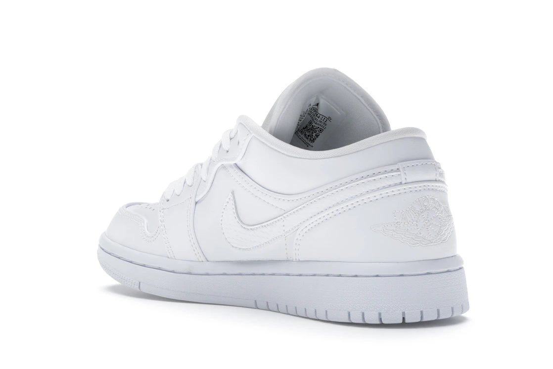 Jordan 1 Low White (Women's) - vue secondaire B