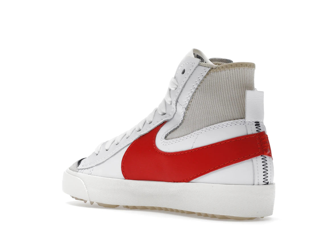 Nike Blazer Mid 77 Jumbo White Habanero Red - vue secondaire B