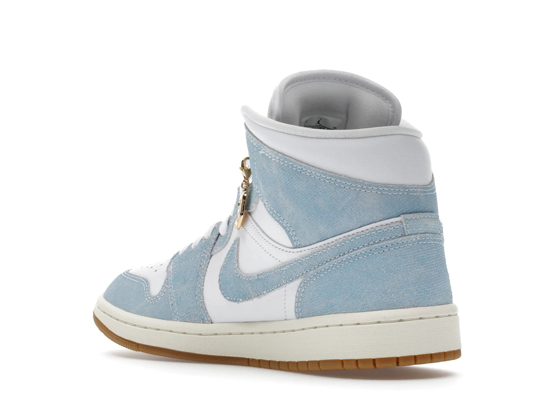 Jordan 1 Mid Denim (Women's) - vue secondaire B