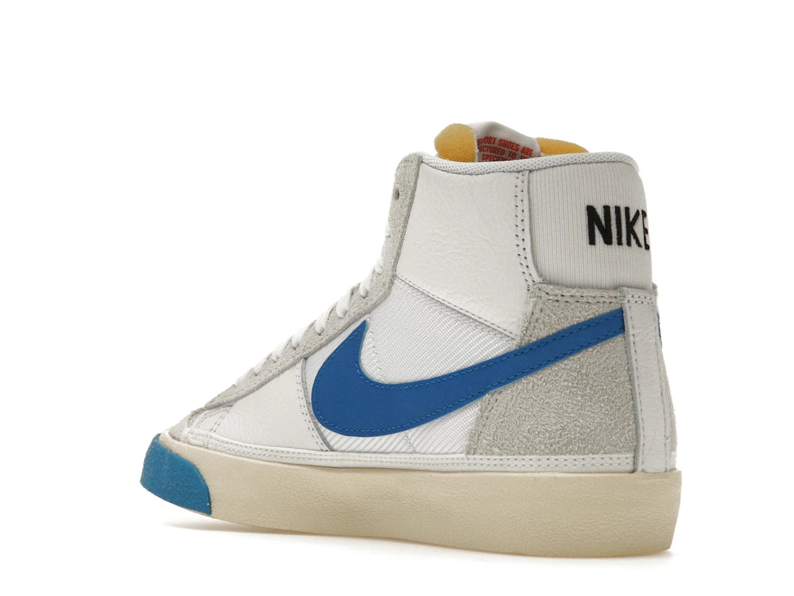 Nike Blazer Mid 77 Remastered Photo Blue - vue secondaire B
