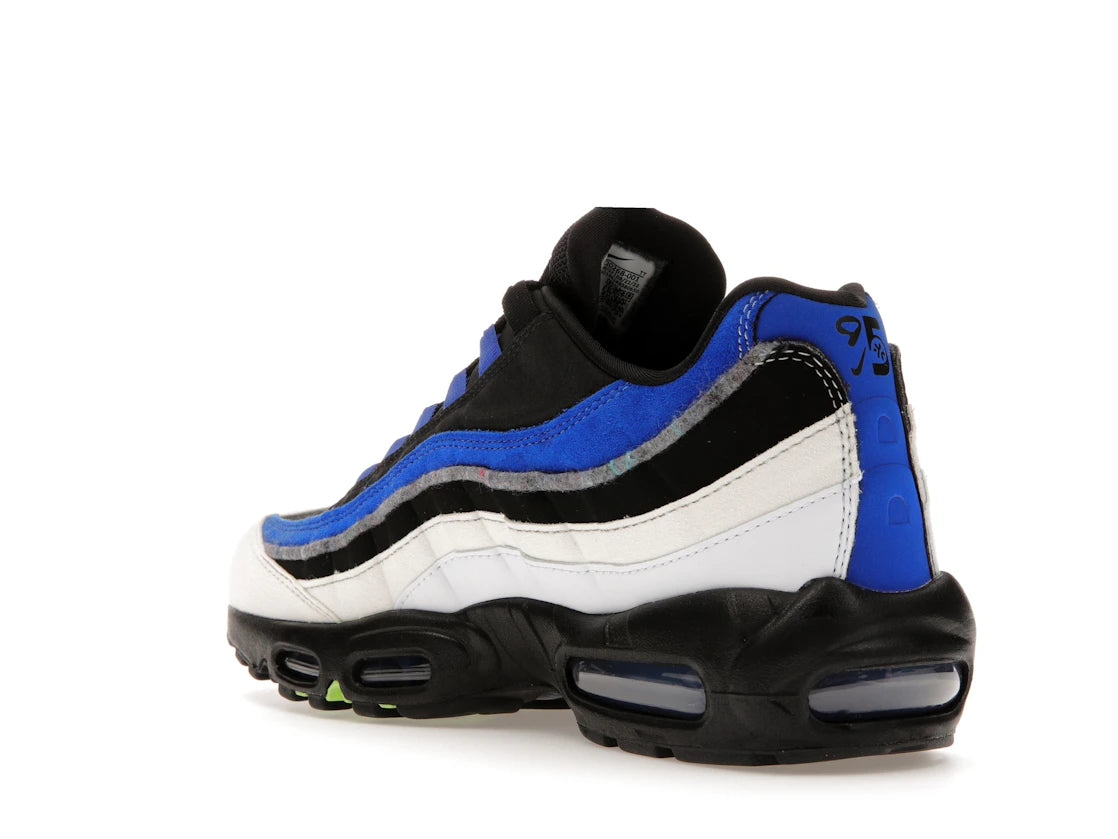 Nike Air Max 95 Black Game Royal - vue secondaire B
