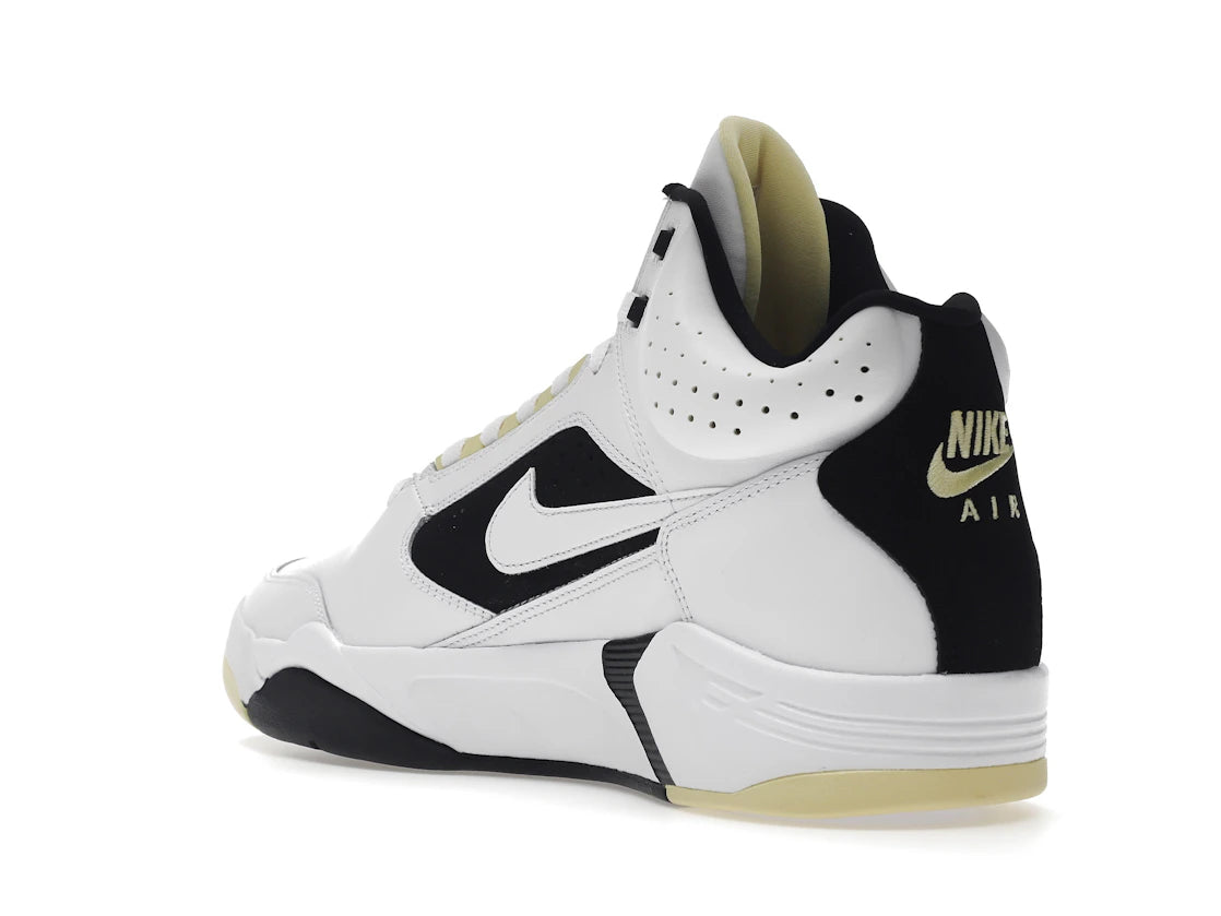 Nike Air Flight Lite Mid White Lemon Black White - vue secondaire B