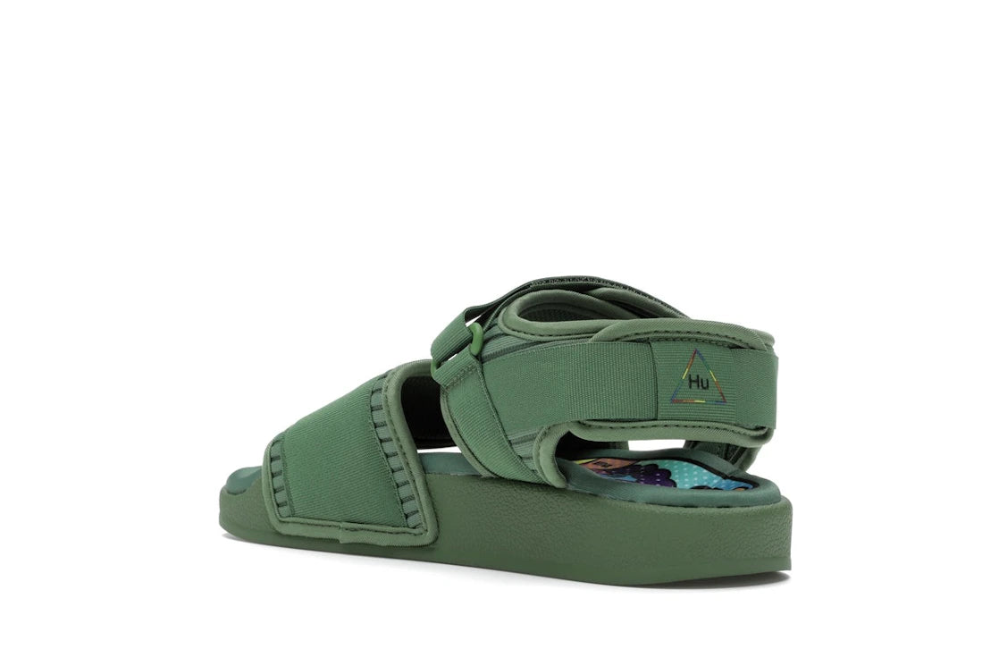 adidas Adilette 2 Pharrell Green - vue secondaire B