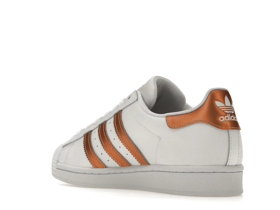 adidas Superstar White Copper Metallic (Women's) - vue secondaire B