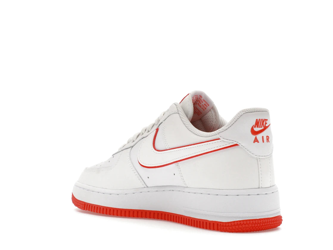 Nike Air Force 1 Low '07 White Picante Red - vue secondaire B