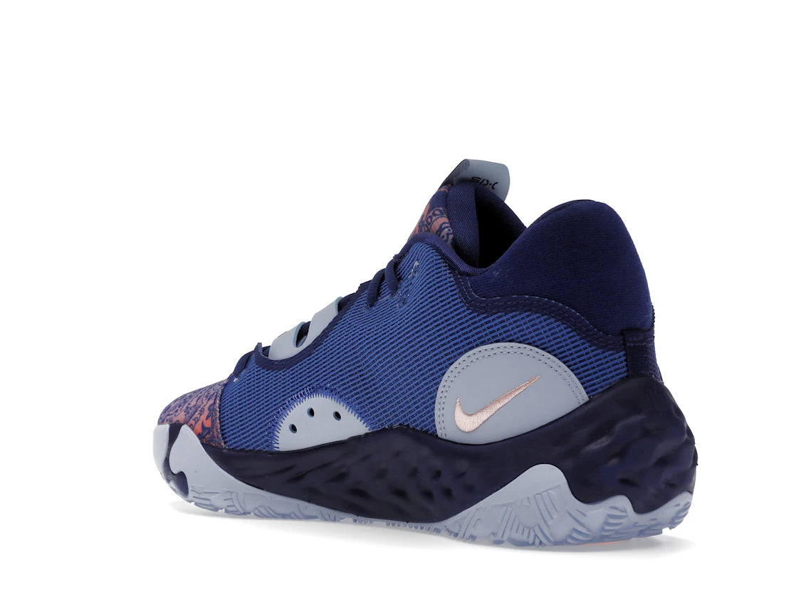 Nike PG 6 Blue Paisley - vue secondaire B