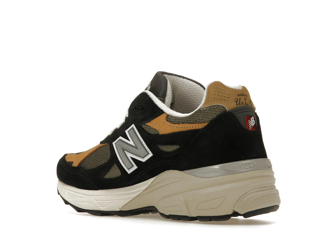 New Balance 990v3 MiUSA Black Tan - vue secondaire B