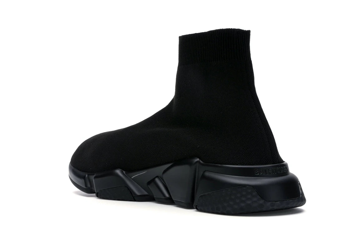 Balenciaga Speed Graffiti Trainers Black - vue secondaire B