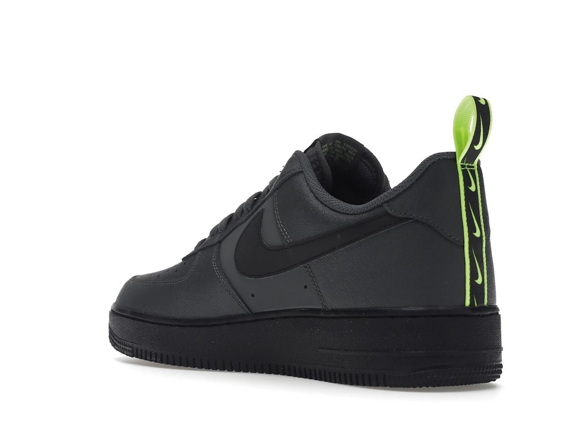 Nike Air Force 1 Low '07 Iron Grey Volt Black - vue secondaire B