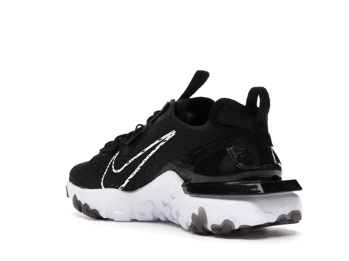 Nike React Vision Black White - vue secondaire B
