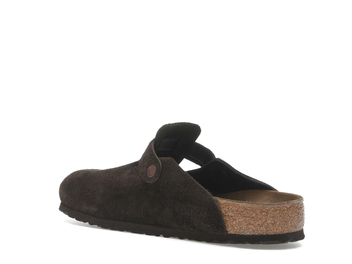 Birkenstock Boston Suede Mocca - vue secondaire B