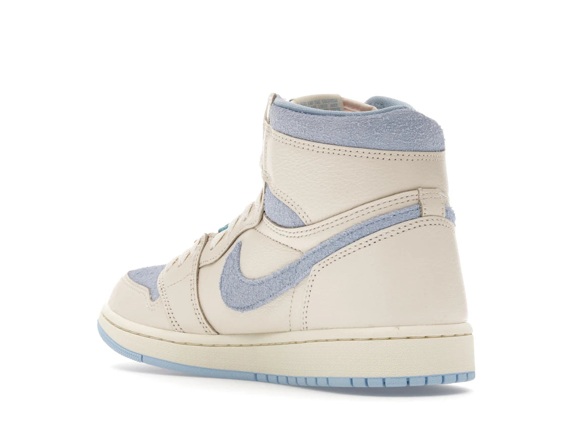 Jordan 1 Retro High OG Pale Ivory Psychic Blue (Women's) - vue secondaire B