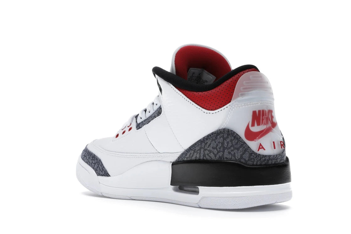 Jordan 3 Retro SE Fire Red Denim (2020) - vue secondaire B