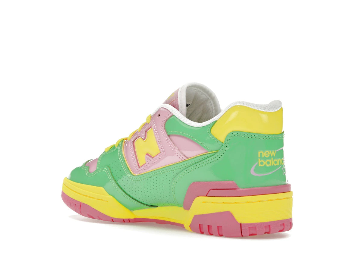 New Balance 550 Y2K Patent Leather Pack Pink Green - vue secondaire B
