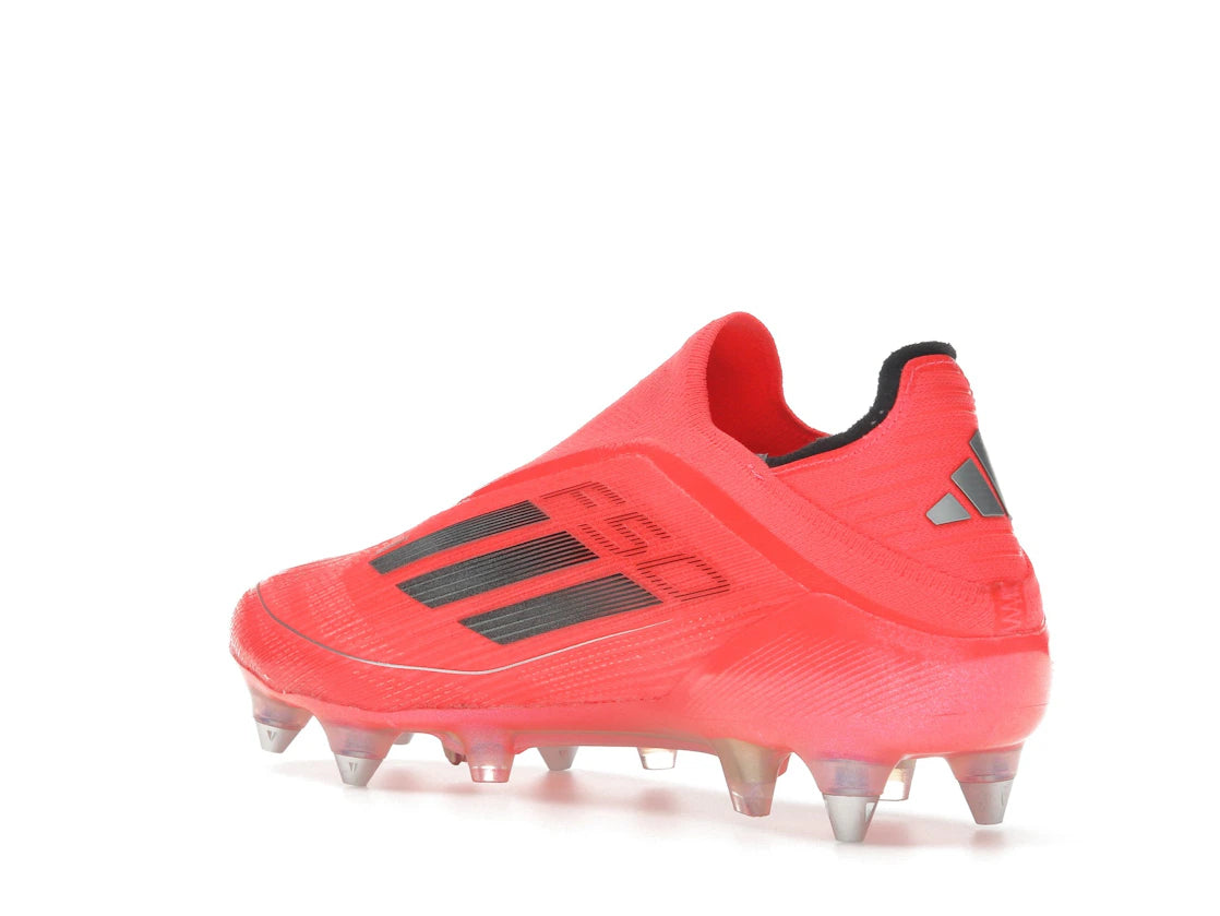 adidas F50 Elite Laceless SG Turbo Aurora Black Platinum Metallic - vue secondaire B