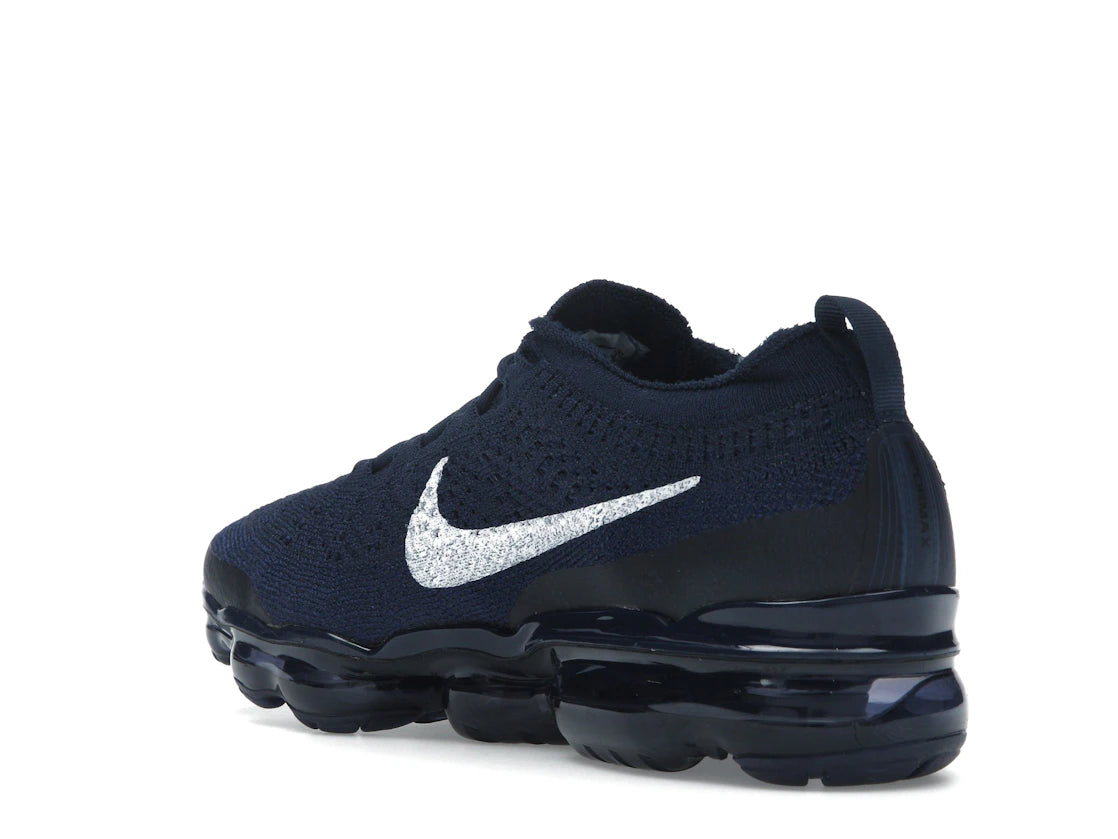 Nike Air VaporMax 2023 Flyknit Midnight Navy Blue Void White - vue secondaire B