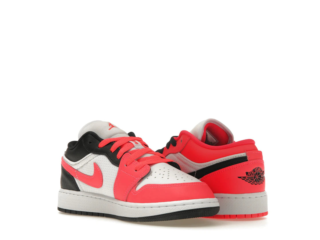 Jordan 1 Low SE Mismatched Infrared (GS) - vue secondaire B