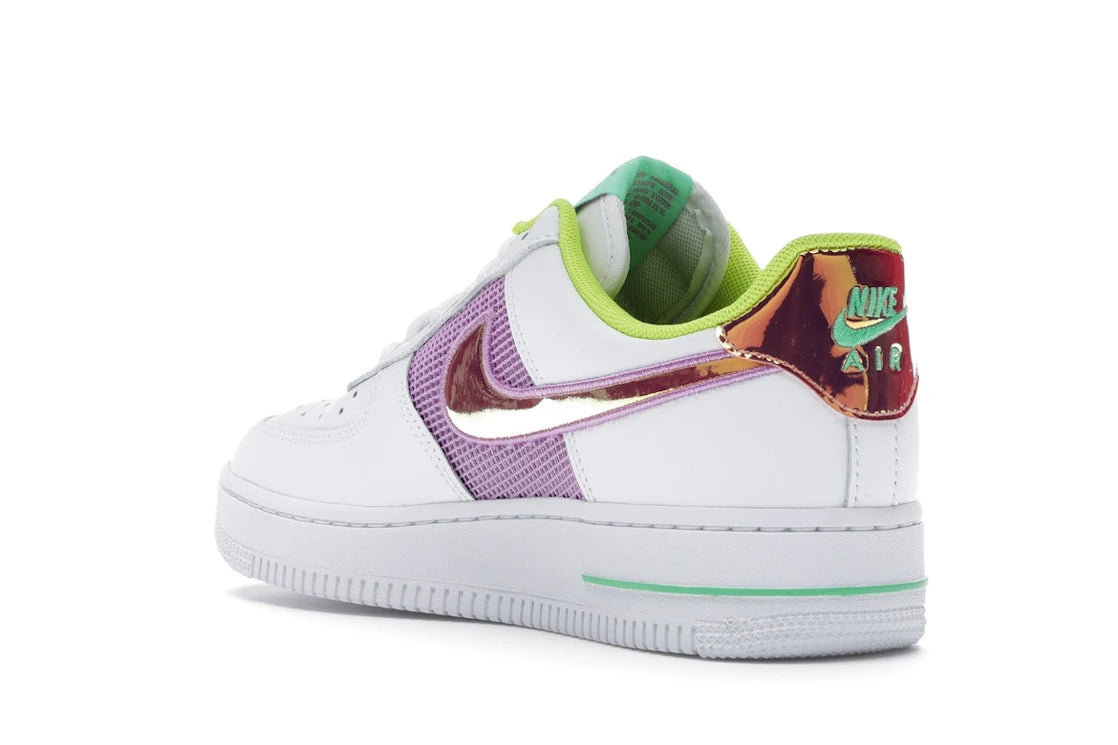 Nike Air Force 1 Low White Multi Pastel (Women's) - vue secondaire B