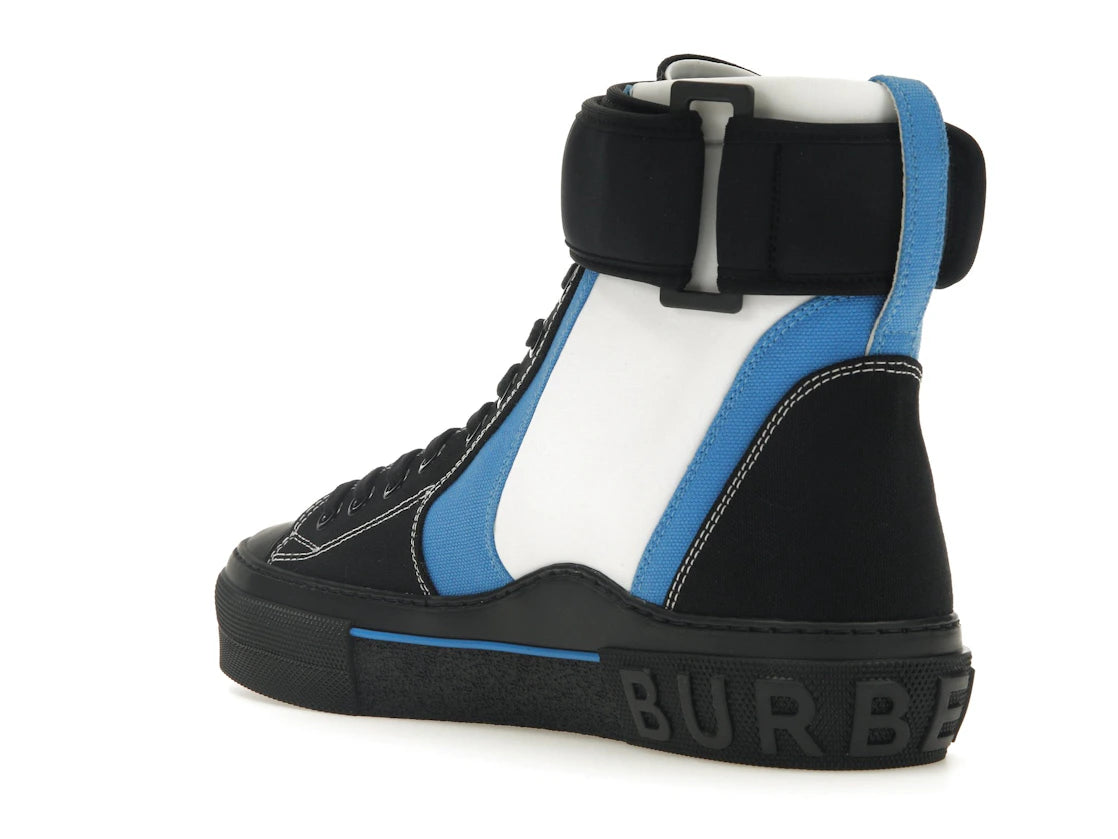 Burberry Sub High-Top Laced-Up Trainer Black Blue White - vue secondaire B