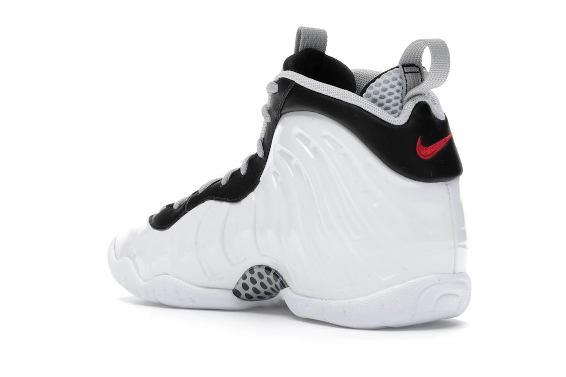 Nike Air Foamposite Pro White Black University Red (GS) - vue secondaire B