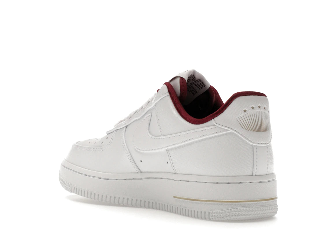 Nike Air Force 1 Low '07 SE Just Do It Summit White Team Red (Women's) - vue secondaire B