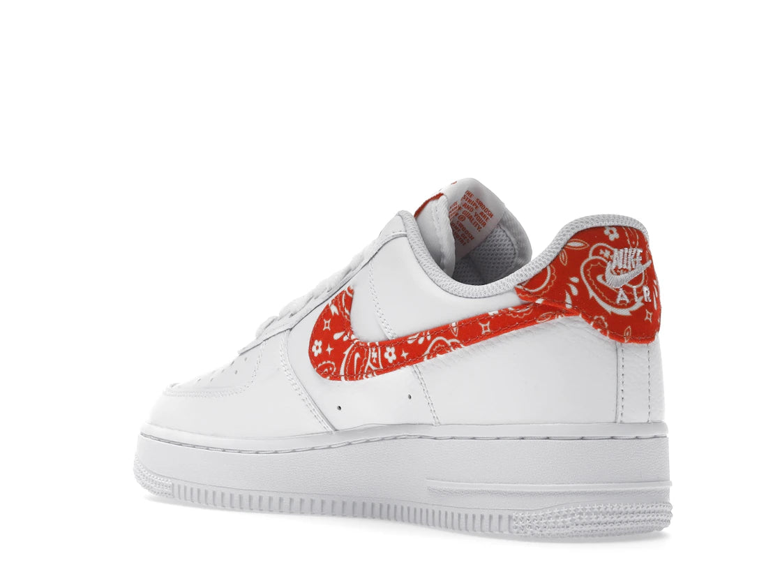Nike Air Force 1 Low Orange Paisley (Women's) - vue secondaire B