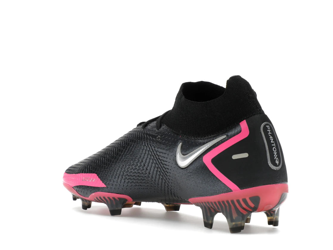 Nike Phantom GT Elite DF FG Black Pink Blast - vue secondaire B