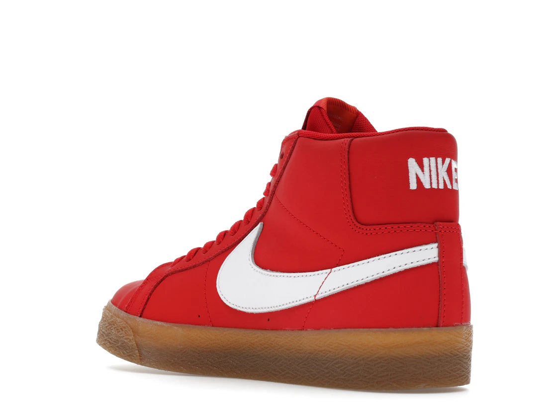 Nike SB Zoom Blazer Mid Orange Label Red Gum - vue secondaire B