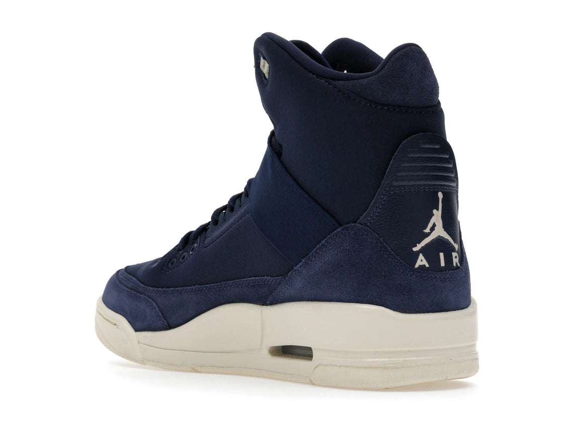Jordan 3 Retro Explorer XX Midnight Navy Light Cream (Women's) - vue secondaire B