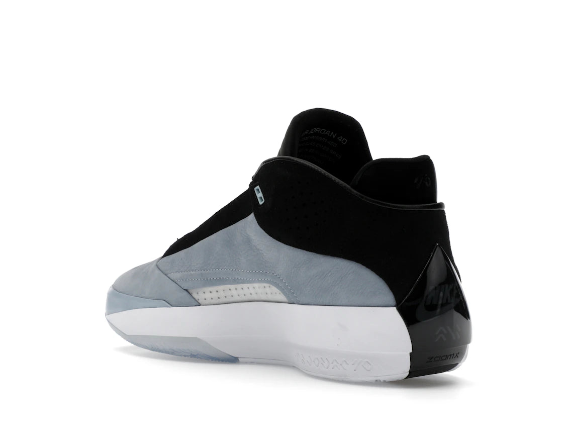 Jordan 40 Blaues Wildleder - vue secondaire B