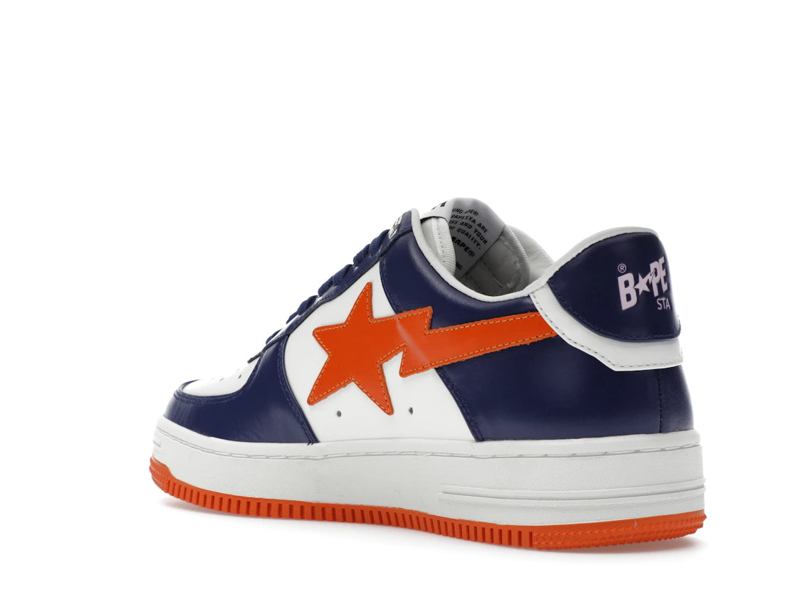 A Bathing Ape Bape Sta #3 M2 White Blue Orange - vue secondaire B