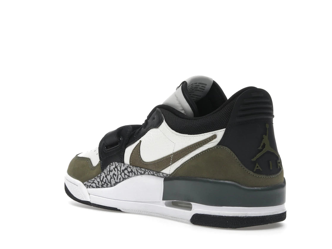Jordan Legacy 312 Low Sail Black Medium Olive - vue secondaire B