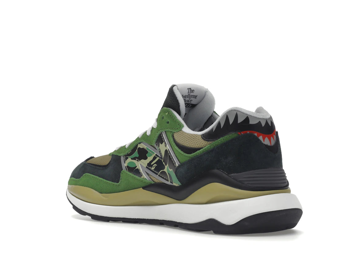 New Balance 57/40 BAPE Green - vue secondaire B