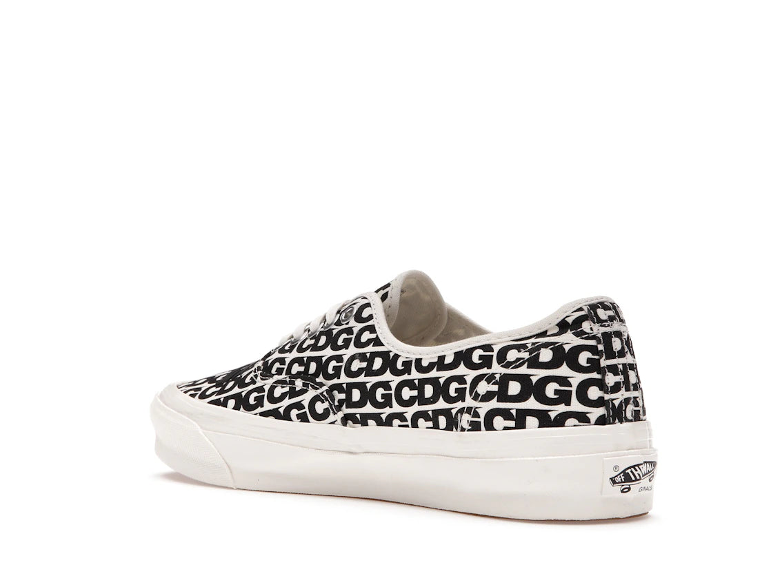 Vans Authentic Comme des Garcons Black Heel Tab (Curved Rubber) - vue secondaire B
