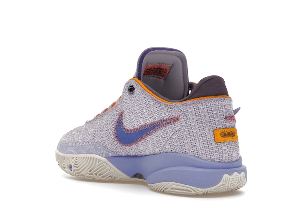 Nike LeBron 20 Violet Frost - vue secondaire B
