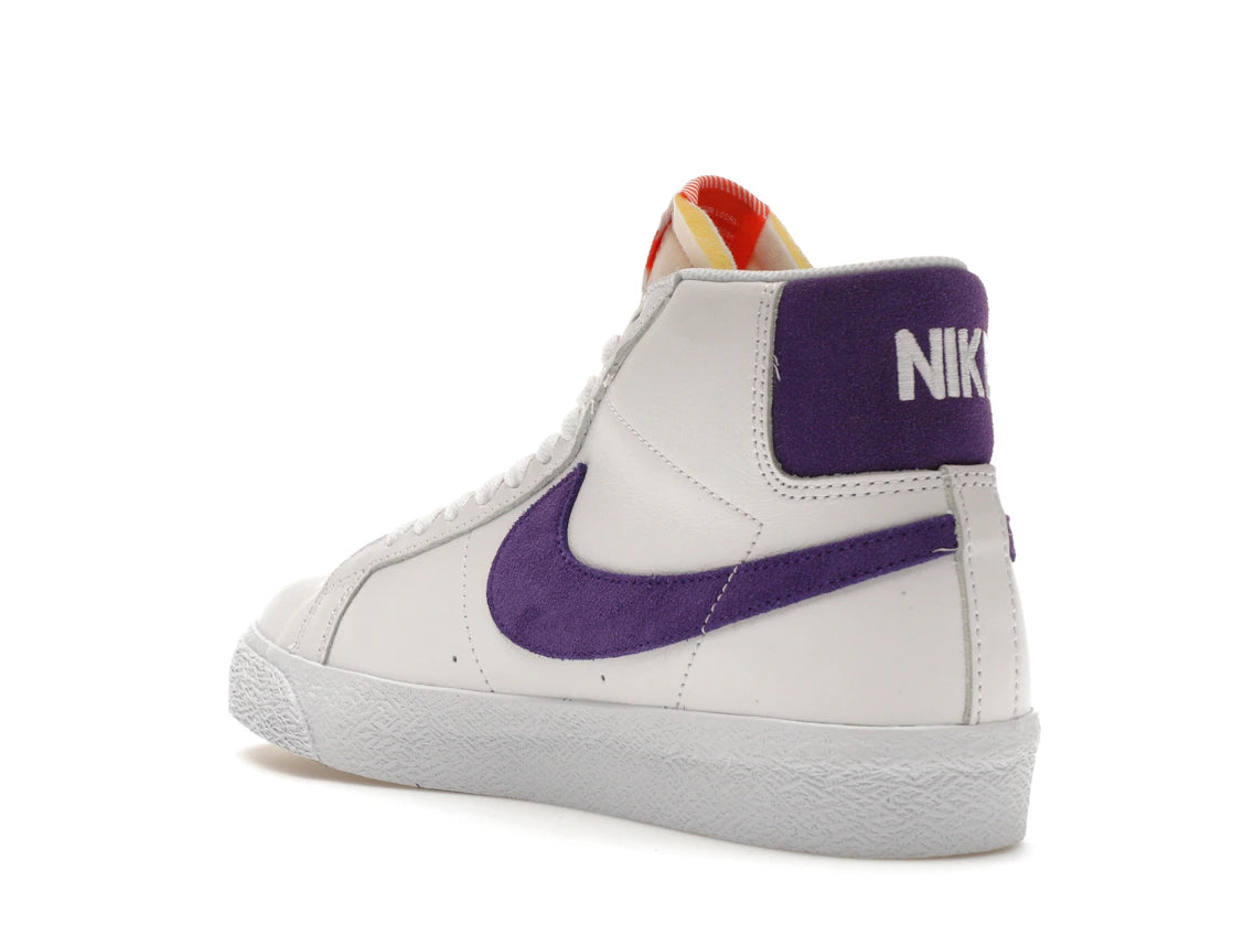 Nike SB Blazer Mid Court Purple - vue secondaire B